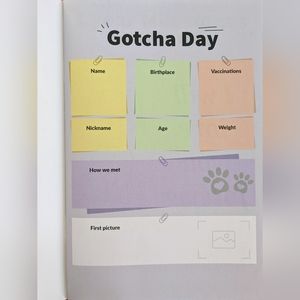 Dog journal - Gotcha Day